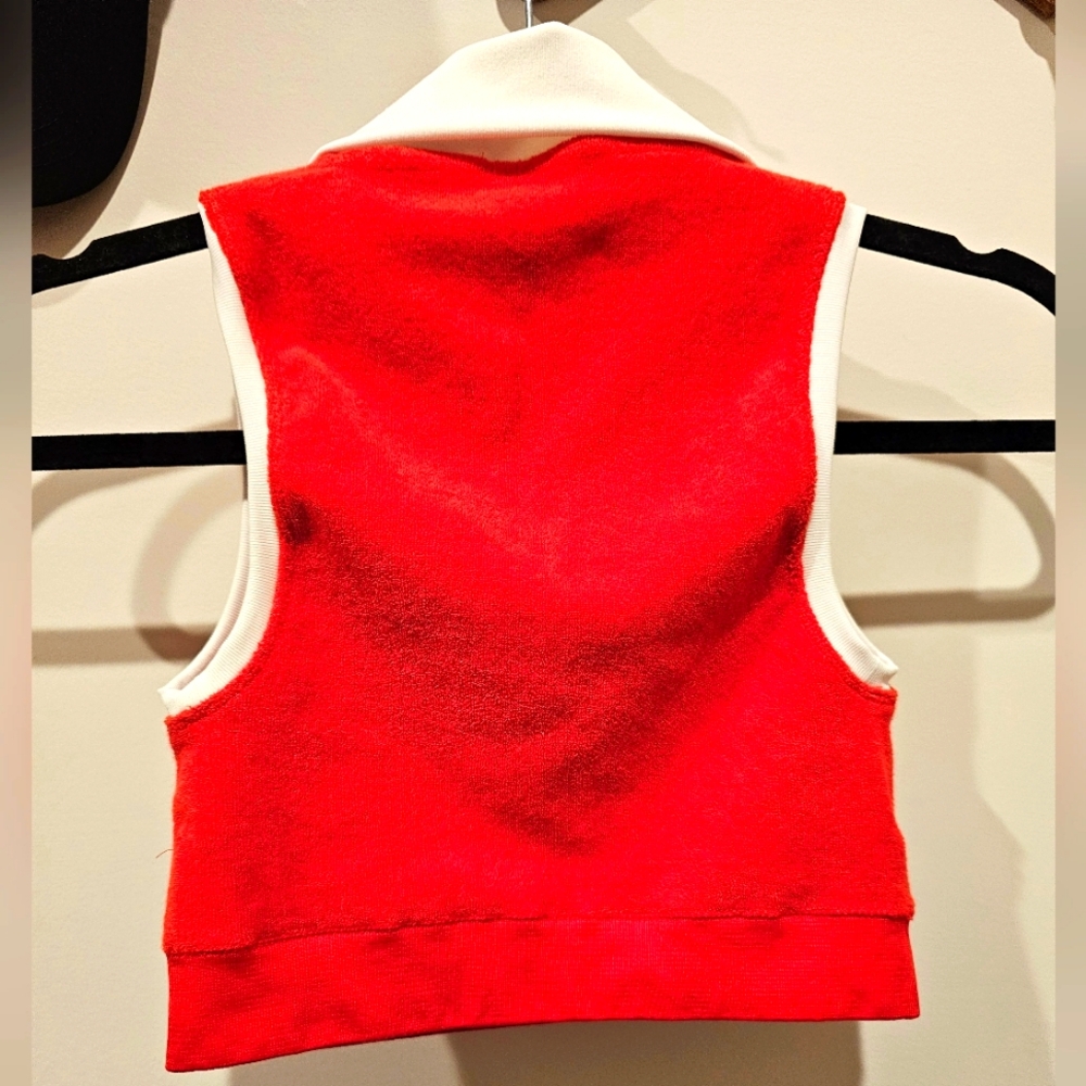 Preppy Y2k Worhout Sports Bra Offline By AERIE Small Red - Picture 4 of 6